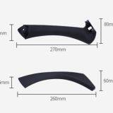 Inner Door Pull Handle Cover Trim Gray Beige Black Left Right For BMW 3 Series E90 E91 E92 316 318 320 325 328i thumbnail-4