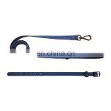 Modern Simple Style Pure Color Waterproof Collar Leash Set High End Dog Products thumbnail-2