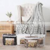 Hot Sale Wholesale Thick Double Flannel Sherpa Lambskin Blanket thumbnail-6