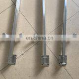 Frameless Fence Stainless Steel Balcony Stair Round Glass Clamp Mirror Satin Finish thumbnail-6