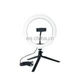 Cross-border Live Fill Light Amazon Desktop 10 Inch Ring Light 26 cm Tripod Bracket Beauty Fill Light thumbnail-4
