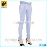 Summer Girls ' Skinny Slim Jeans Long Denim Jeans thumbnail-2