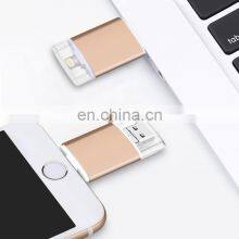 2019 Best Selling Product Push-and-pull Usb Flash Drive For Iphone for Android for Computer 3 in 1 USB Stick 64gb thumbnail-2