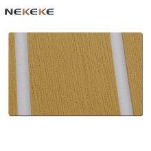 NEKEKE Golden Yellow + White Lines Boat Yacht EVA Deck Foam Sheet Composite Outdoor Decking thumbnail-5