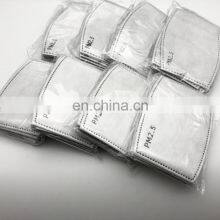 Custom Dustproof Meltblown Cloth 5 Layer Pm2.5 Carbon Face Masking Filters thumbnail-5
