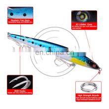 12.8cm Sea Fishing Lure Bait Plastic Hard Bionic Bait 21.5g Lure 6 Color Poppa Pencil Lure Topwater thumbnail-3