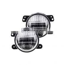 J343 Smiley Fog Lamp 4inch Headlight FOR JEEP FOR Wrangler JK 2007-2017 LANTSUN thumbnail-5