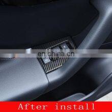 Carbon Fiber Style ABS Car Door Seat Memory Button Cover Trim For Jaguar F-Pace f Pace 2016 2017 2018 Accessories thumbnail-4
