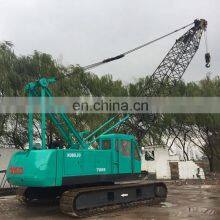 JAPAN ORIGINAL 55 TON USED KOBELCO CRAWLER CRANE 7055 FOR SALE IN CHINA thumbnail-2