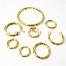 Factory Direct Sale Price Heavy Duty Oval Shape Brass Carabiner For Handbag Swivel Carabiner Key Chain thumbnail-4