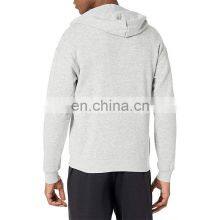 High Quality Hooded Hoodies for Men Cotton Fabric Pullover Hoodie Plus Size Cotton Blank Design thumbnail-3