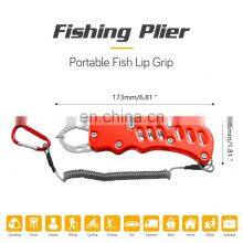 Mini High-quality Fish Lip Grips Outdoor Fishing Pliers Stainless Steel Lip Holders Factory Direct Sales in Many Colors thumbnail-3