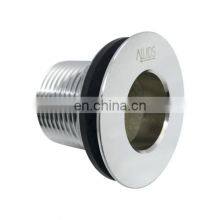 Chrome Plated-Brass Drain Assembly 1.5inch Long x 1inch NPS Male