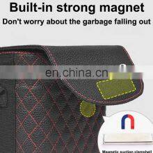 2021 Portable Car Garbage Box For Tesla Model 3/Y/S/X Car Trash Can With Lid Garbage Collect thumbnail-2