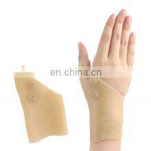 Magnetic Therapy Wrist Thumb Support Silicone Gel Arthritis Corrector Gloves thumbnail-2