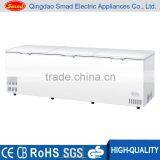 Big Capacity Solid Door Supermarket Deep Chest Freezer