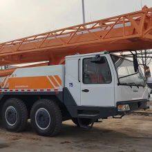 USED 70 Ton ZOOMLION QY70V Truck Crane FOR SALE thumbnail-1