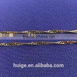 2015 Yiwu Simple Design Jewellery Hot Sales Brass Chain Gold Plated Pendant Necklace thumbnail-5