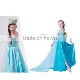 Wholesale Cheap 2015 b Selling Elsa Dress Cosplay Costume in Frozen Elsa Dress Wholesale thumbnail-1