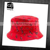 Wholesale Customized Custom Printting Bucket Hats High Quality Woven Label Bucket Hats thumbnail-1