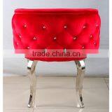 Stainless Steel Round Hotel Chair thumbnail-5