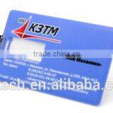 Free Sample 4gb / 8gb / 16gb Business Card Shape USB Flash Drive With Free Logo Custom