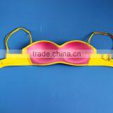 Latest Fresh Yellow Big Cup Ladies Gym Wear thumbnail-2