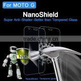 Anti shock Nanoshield screen protector for Moto G shock-resistance film