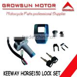 Motorcycle parts Lock Set for Keeway Horse150 Motorcycle
