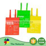 Hot Sales Woven Trash Folding Garbage Plastic Thick Bag Holder thumbnail-3