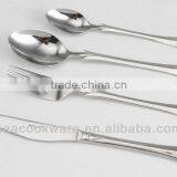 Dishwash Safe 304 Stainless Steel Cutlery 18/8 Flatware With High Quality