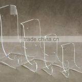 Clear Acrylic Plate Display Stand With Many Sizes Available