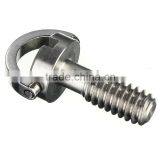 Stainless Steel D Shaft D-ring 1/4" Mounting Screw 0.39"/10mm Shaft for Camera Tripod Monopod or Quick Release (QR) Plate Quality Choice thumbnail-5