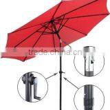 Chinese Patio Umbrella Manufacturer Crank Open System Garden Umbrella