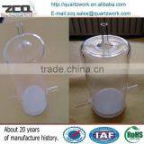 Polishing Kinds Shape Quartz Glass Lab Furnace With Glass Stopper thumbnail-6