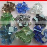 Crystal Clear Glass Gems Round Shape for Fir Pit Fireplace thumbnail-5