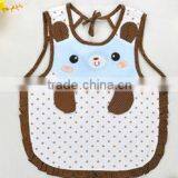 Cute Baby Cotton Apron/baby Bear Shape Dinner Apron/baby Waterproof Apron thumbnail-4