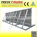 S-BAR02 Safety Used Crowd Control Barrier Gate,Portable Steel Barrier, Gate Surface Finish With Cold Galvanizing thumbnail-3