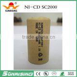 NiCd Rechargeable Battery 1.2v Sc2000 ni cd Battery Pack for Power Tools thumbnail-1