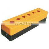 CNGAD Yellow Waterproof 6-hole Switch Control Station(6-hole Control Box,waterproof Switch Box) (BX22-6Y)