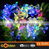 Christmas Festival Solar Powered 35 Pcs Flower Shaped Garden Decorative Tree Light thumbnail-3