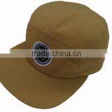 5 Panel Cap With Woven Label Badge Logo/printed Tape Stranpback Hat and Cap thumbnail-3