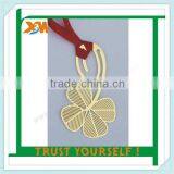 Four Leaf Clover Custom Etching Brass Bookmark (xdm-bk243) thumbnail-1