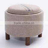 Anji First Touch Living Storage Ottoman With Tray Table Coffe Table AM-5645A Quality Choice thumbnail-3