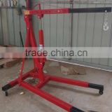 Small Hydraulic 1t Portable Shop Lift Crane Sale