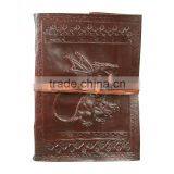Leather Journal Diary Notebook Sketchbook Book Dragon Emboss Handmade Leather thumbnail-1