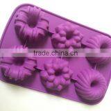 Handmade Craft Flowershaped Silicone Mold for Soap Quality Choice thumbnail-1