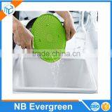 Multifunctional Stainless Steel Splatter Screen Guard Silicone Splatter Screen Strainer Trivet thumbnail-3
