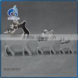 Animated Christmas Decoration Flat Shape Ceramic Reindeer Indoor thumbnail-2