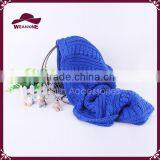 Womens Basic Knitting Cable Scarf Cashmere thumbnail-1